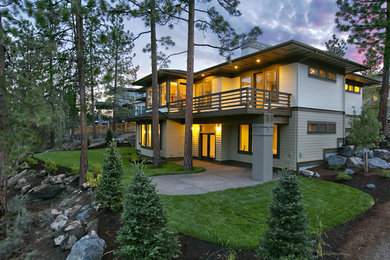 Modern exterior home idea in Other
