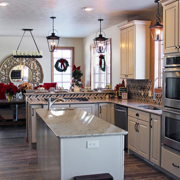 Kitchen Design: Open Concept Style, Mid Continent Cabinetry, Cambria Quartz Coun