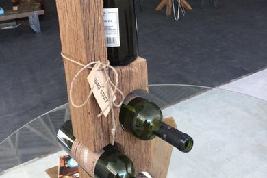 Modern Solid Wood Wine Holder