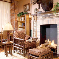 Original Grove Park Chair and Ottoman - Armchairs And Accent Chairs