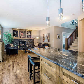 Rustic Kitchen & Main Floor