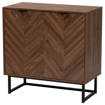 Martina Walnut Brown Storage Cabinet