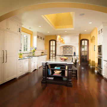 Living Room into Kitchen