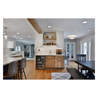 From Cramped to Captivating - Transitional - Home Bar - Columbus - by ...