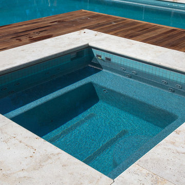 Mature Landscape and Infinity-Edge Pool