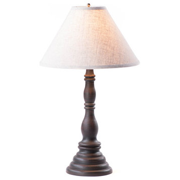 Davenport Lamp in Americana Black with Shade