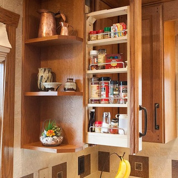 Quartersawn Oak Kitchen