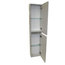 Bali Wall-Mounted Column Cabinet, Grey