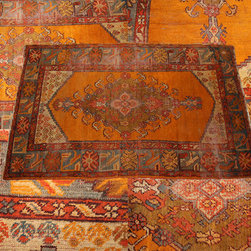 Pre-1900 Antique Persian Bijar rug - Floor Rugs
