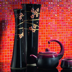 Mosaico + glass tile - Home Decor