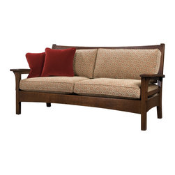 Stickley Slat Back Settle 89-1263 - Sofas