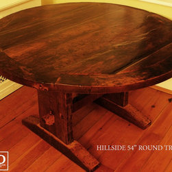 Round Reclaimed Wood Tables - Products