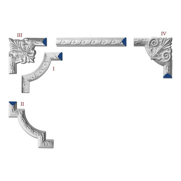 3r. Galena Panel Molding Set