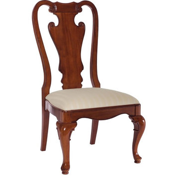 American Drew Cherry Grove Queen Anne Splat Back Side Chair, Set of 2
