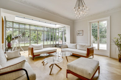 Réalisation d'un salon design.