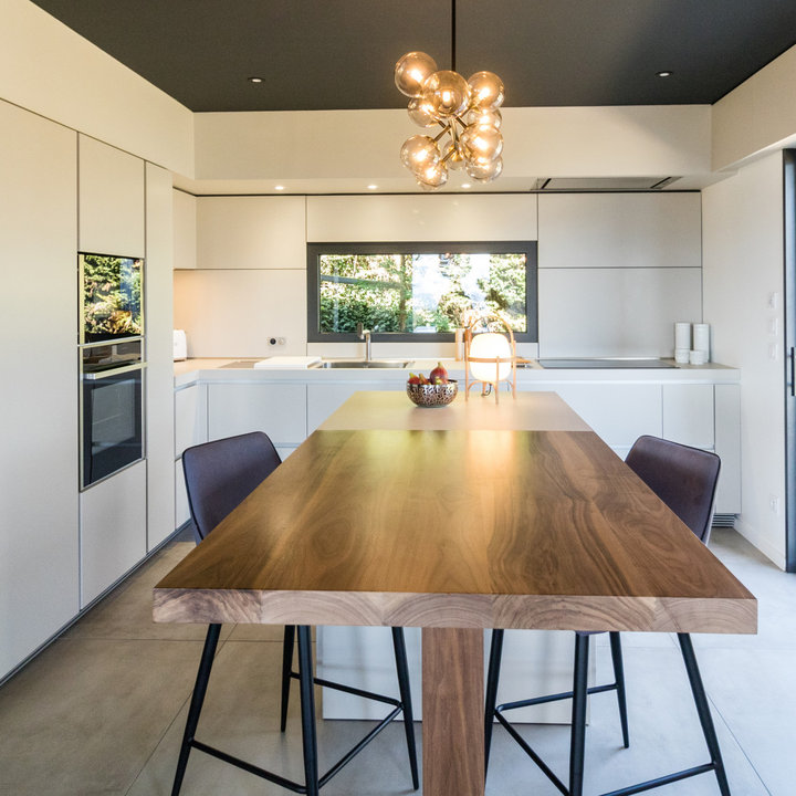 Photos d'aménagement et idées déco de cuisines ouvertes