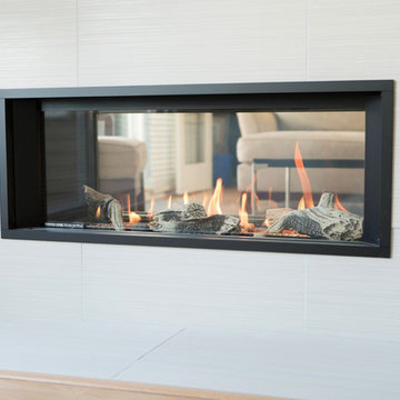 L1 Linear Series 2-Sided Fireplace