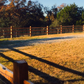 Driftwood Spilt-Rail Fence