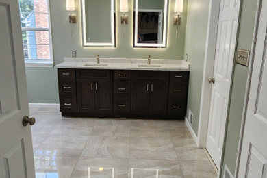 Example of a trendy bathroom design in Philadelphia