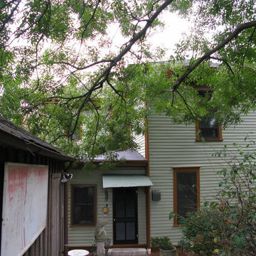Restored rear wall