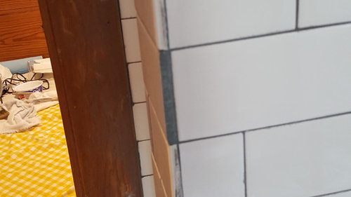 How To Clean Grout Off End Of Tile Both Smooth And Rough Cut End