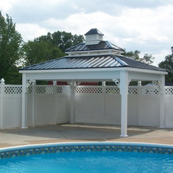 12'x16' Vinyl Pavilion - Gazebos