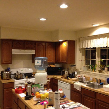 Transitional Kitchen Before & After