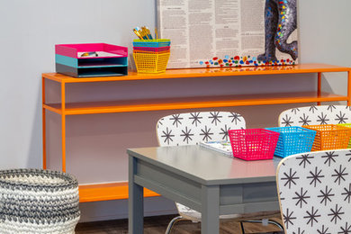 Transitional kids' room photo in New York