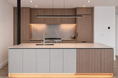 Inspiration for a contemporary kitchen remodel in Seattle