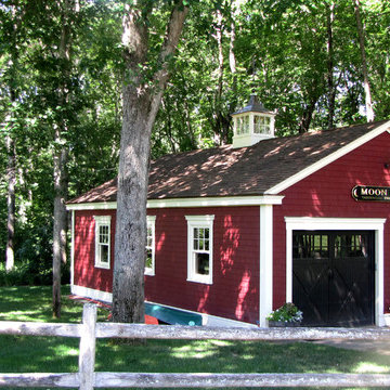 Barn Exterior Painting-Concord, MA