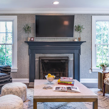Philadelphia Transitional TV Den Remodel