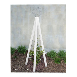 TerraTrellis - Akoris Garden Tuteur Jr., Cloud - Outdoor Decor