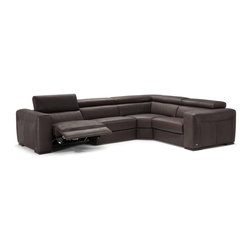 Natuzzi Editions Recliner Sectional Forza B790 (Umberto) - Sectional Sofas