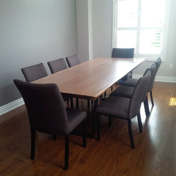 Live Edge Black Walnut Table