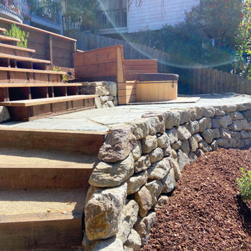 Melissa's Backyard Terrace Garden