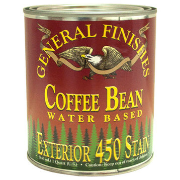 General Finishes Water Based Exterior 450 Stain Coffee Bean Gallon