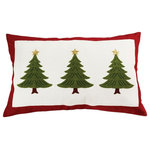 Elk Home - Elk Home 908088 Evergreen - 16x26 Inch Pillow - Evergreen 16x26 Inch Red/Evergreen/Snow *UL Approved: YES Energy Star Qualified: n/a ADA Certified: n/a  *Number of Lights:   *Bulb Included:No *Bulb Type:No *Finish Type:Red
