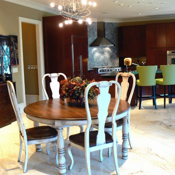 Atlanta Residence- Modern meets traditional in this kitchen