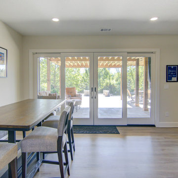 Open and Inviting Basement Designed for Family and Easy Living