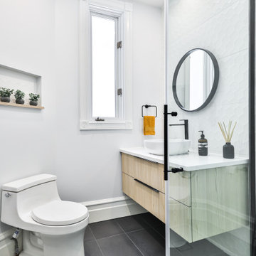 Rénovation de cuisine et de salle de bain modernes - Van Horne