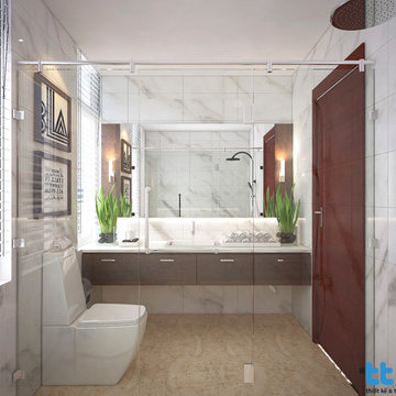 Thiết kế nội thất nhà phố - Anh Lâm Bình Dương