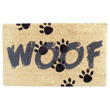 Imports Decor Coir And Pvc Woof Door Mat With Multicolor Finish 538PVC