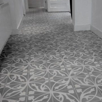 Handmade Moroccan Tile in Hallway