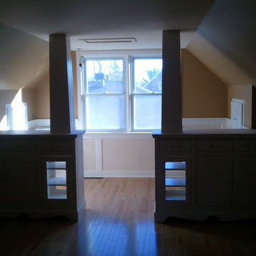 Open Concept Ensuite Bathroom