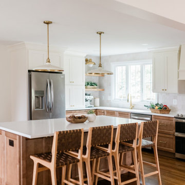 Hunt Farms Kitchen, Pantry, Dining & Powder Room Renovation