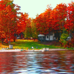 Adirondack Blue Mountain Lake 10 - Artwork