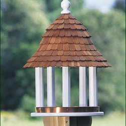 Lazy Hill Large Shingled Feeder - Bird Feeders