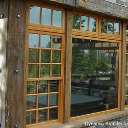 Rustic Double Hung Windows - Windows