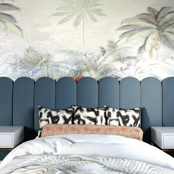 New York Apartment - Master Bedroom Detail