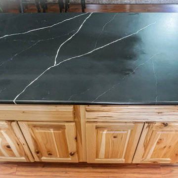 Bailey's Cabinets and Wellborn Forest create a "Judson" door style!